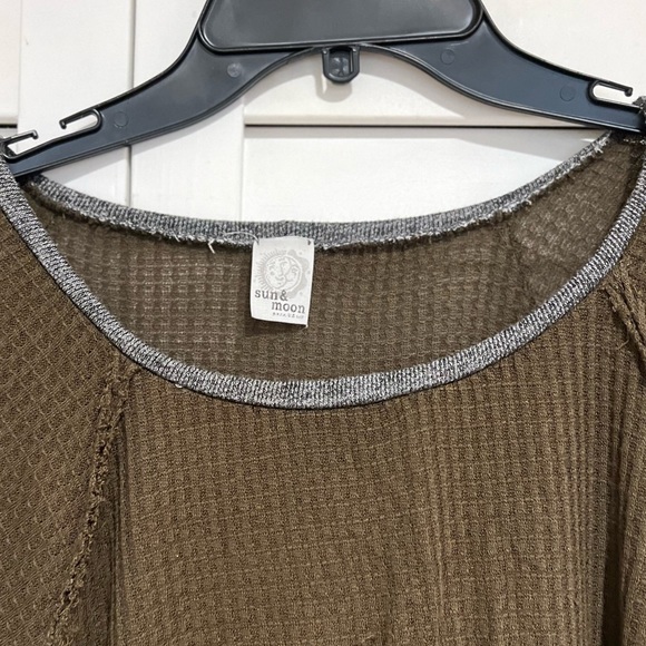 Long sleeve, Slowey waffle tunic - Picture 5 of 6